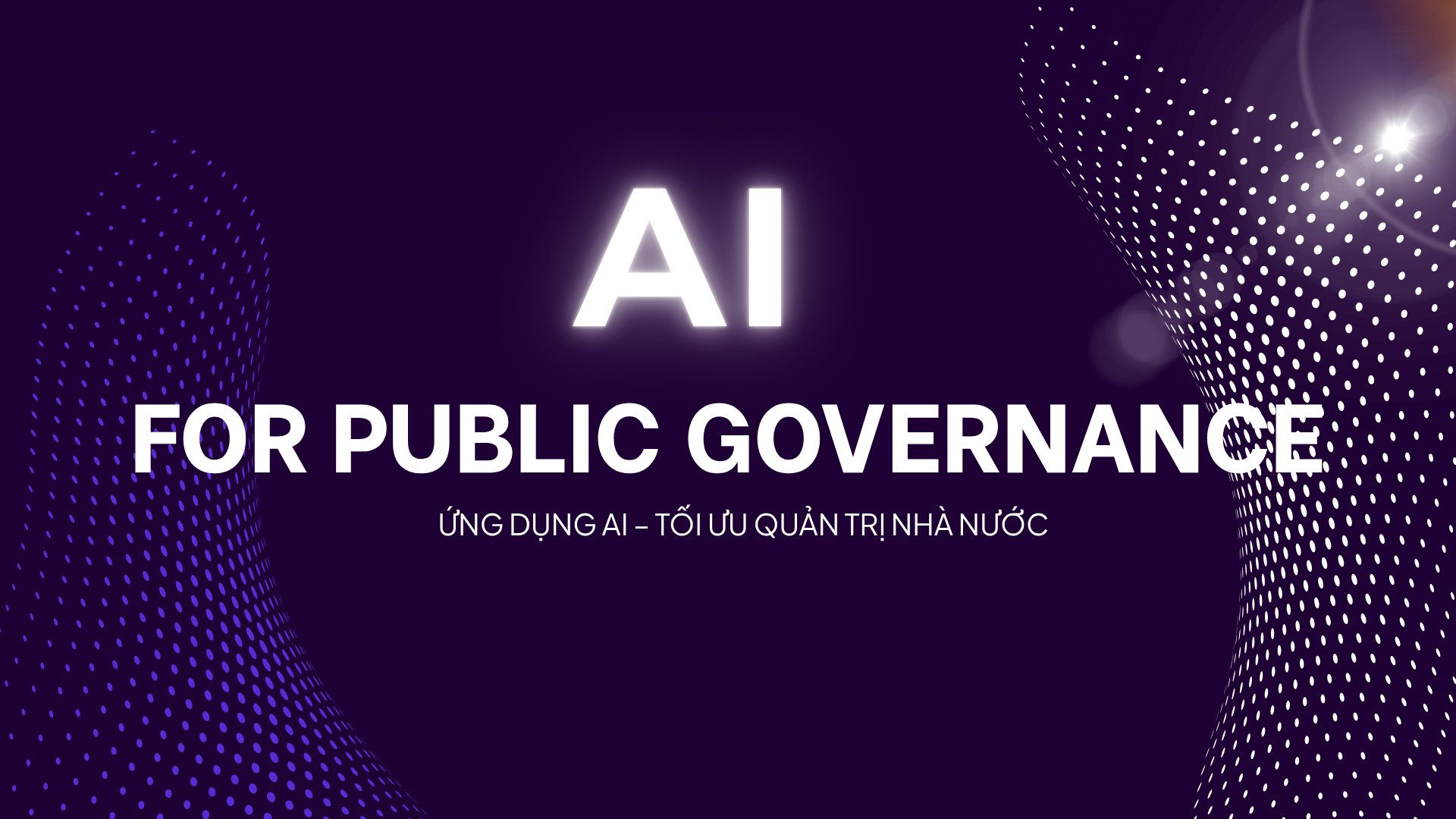 Khoá học: AI for Public Governance