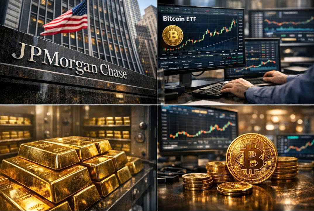 JPMorgan: Bitcoin Hấp Dẫn Hơn Vàng Trong Chu Kỳ Lãi Suất 2026?