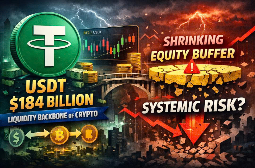 Tether 184 Tỷ USD: Nền Tảng Thanh Khoản Của Thị Trường Crypto Đang Mong Manh?