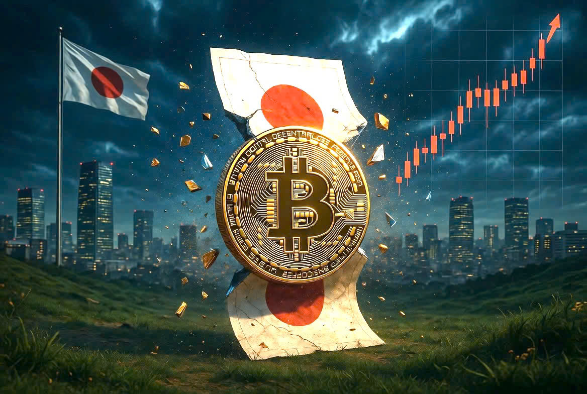 KHỦNG HOẢNG TRÁI PHIẾU NHẬT BẢN ĐANG ÂM THẦM “BÓP NGHẸT” ĐÀ TĂNG CỦA BITCOIN