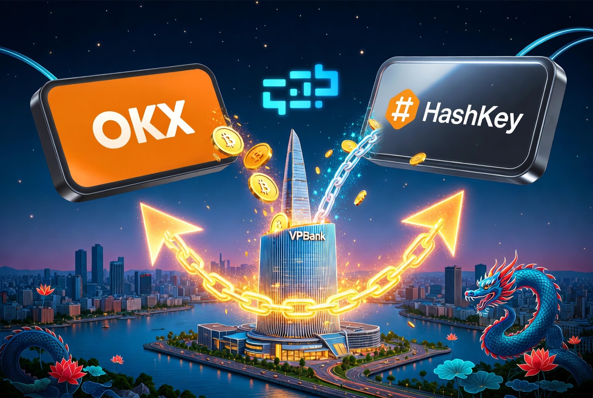 Tìm Hiểu Lý Do OKX Và HashKey Bắt Tay Với CAEX Của VPBank