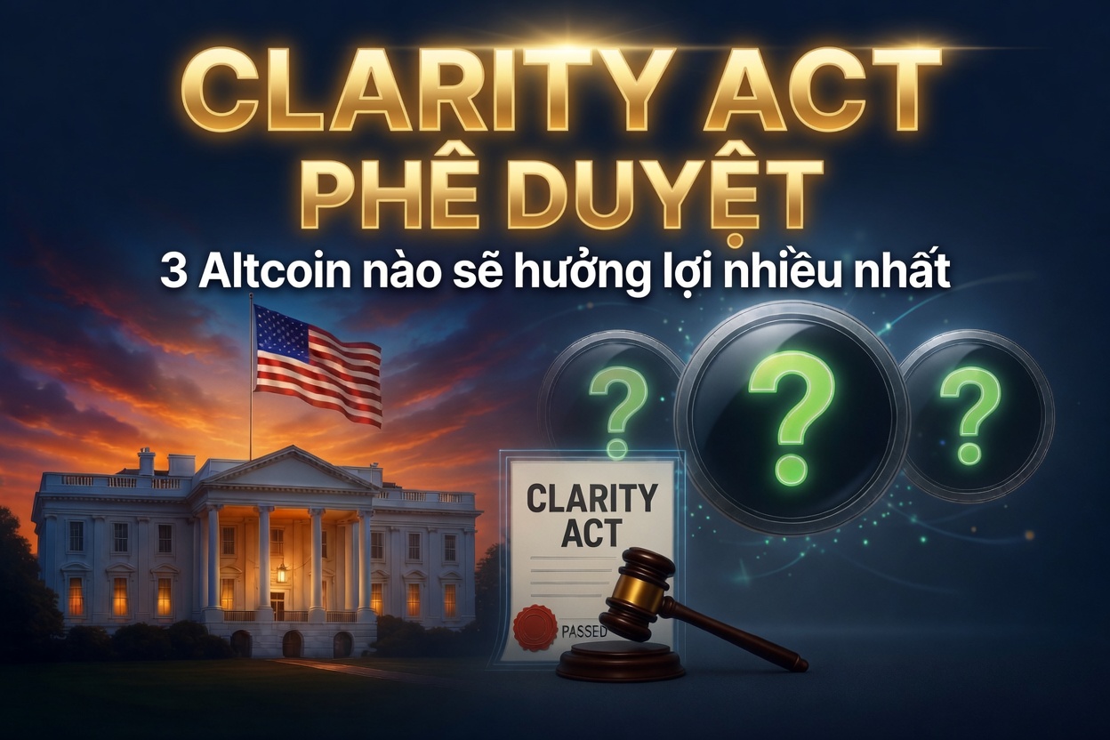 3 Altcoin “Thắng Cuộc” Lớn Nhất Nhờ Clarity Act: Siêu Chu Kỳ Đã Bắt Đầu!