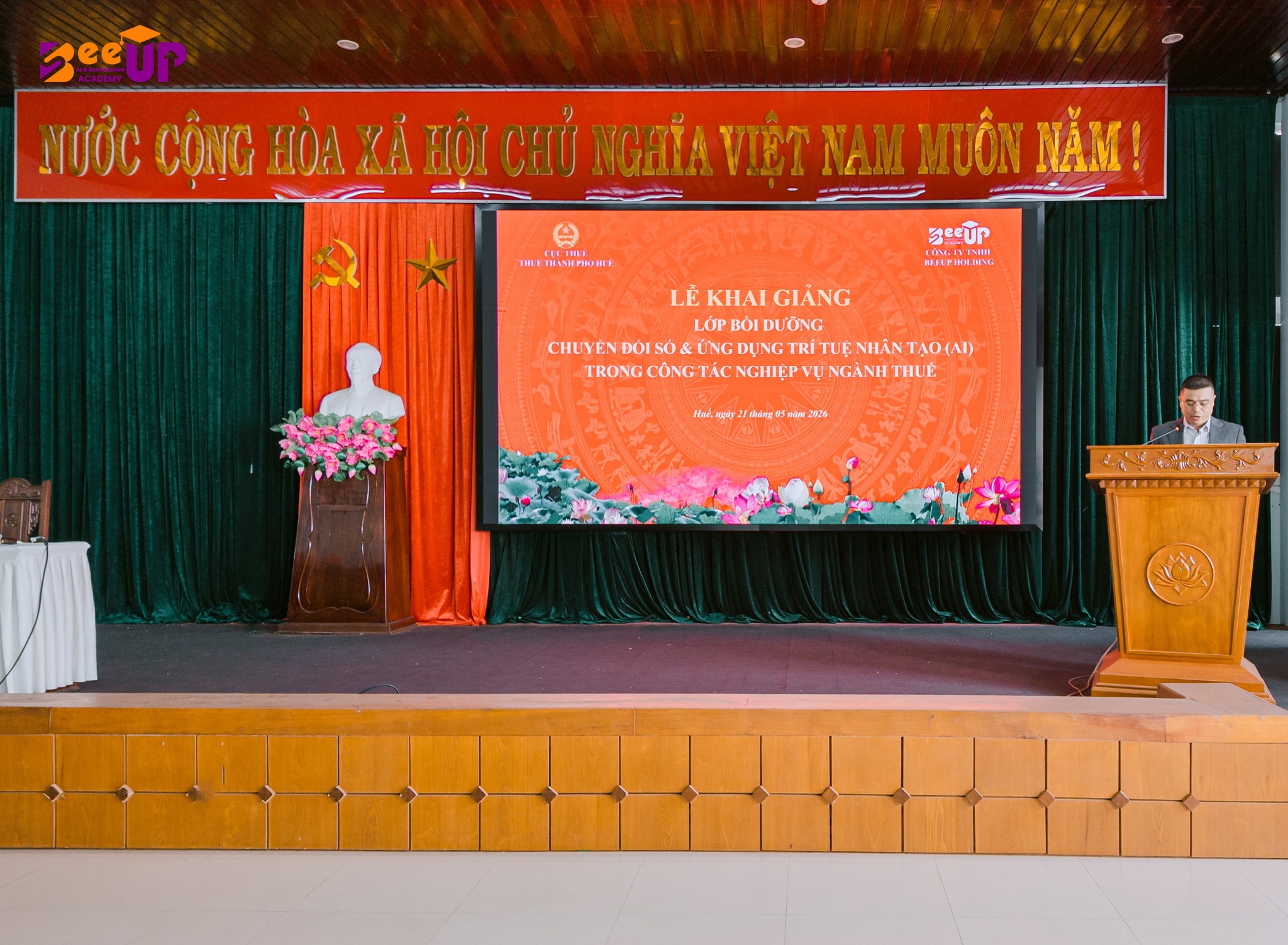 BeeUP Academy Đồng Hành Cùng Thuế TP.Huế Trong Hành Trình Chuyển Đổi Số Toàn Diện